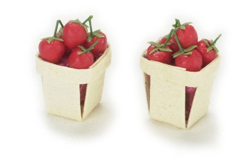 Dollhouse City - Dollhouse Miniatures Tomato Basket Set