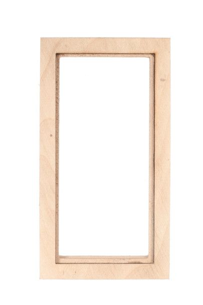 Dollhouse City - Dollhouse Miniatures 1 Pane Single Window