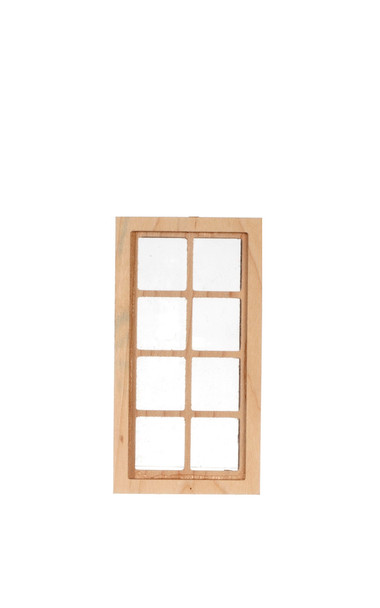 Dollhouse City - Dollhouse Miniatures 4 Over 4 Medium Window