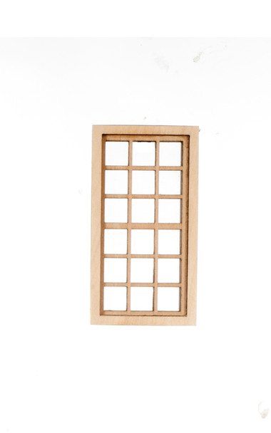 Dollhouse City - Dollhouse Miniatures 9 Over 9 Medium Window