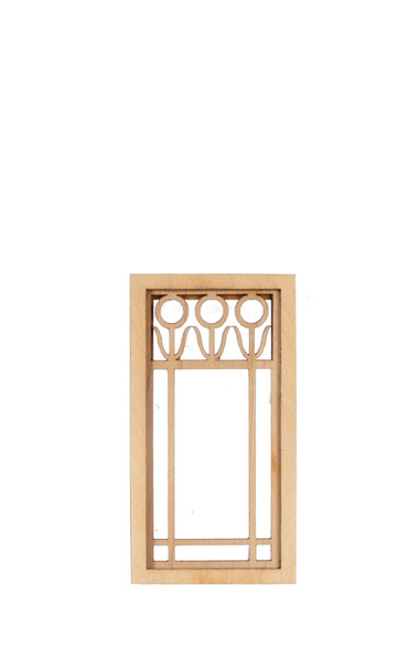 Dollhouse City - Dollhouse Miniatures Flower Medium Window