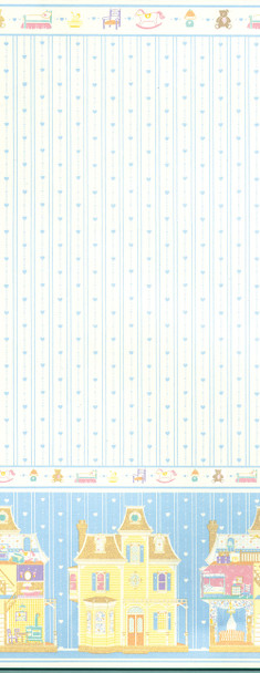 Wallpaper Dollhouse Fantasy Set - Blue