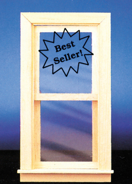 Dollhouse City - Dollhouse Miniatures Standard Non-Working Window