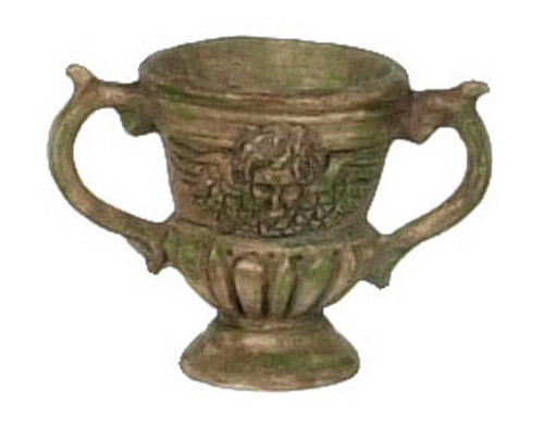 Dollhouse City - Dollhouse Miniatures Urn Set - Ancient Gray