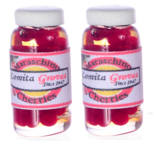 Dollhouse City - Dollhouse Miniatures Cherries in a Jar