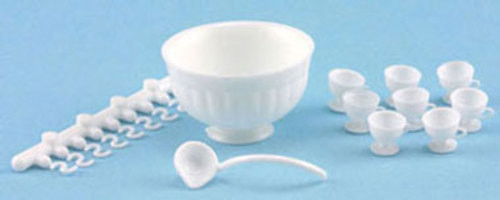 Punchbowl Set - White