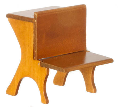 School Desk - Walnut