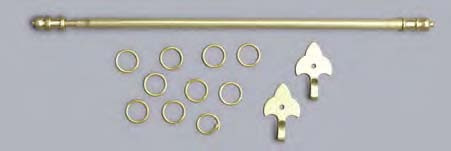 Brass Curtain Rod