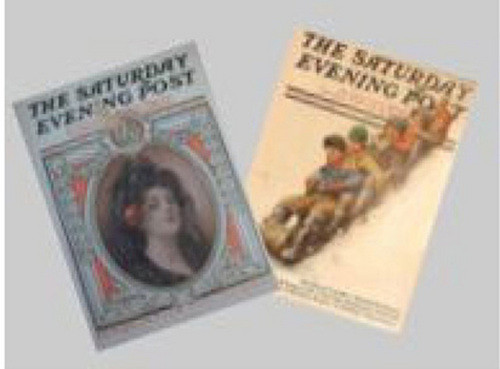 Vinatage Saturday Evening Post Magazines Set