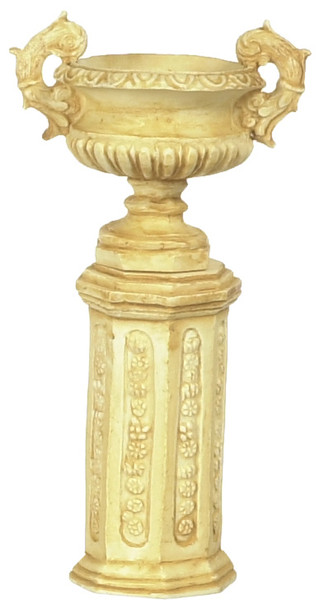 Ancient with Base Urn - Tan
