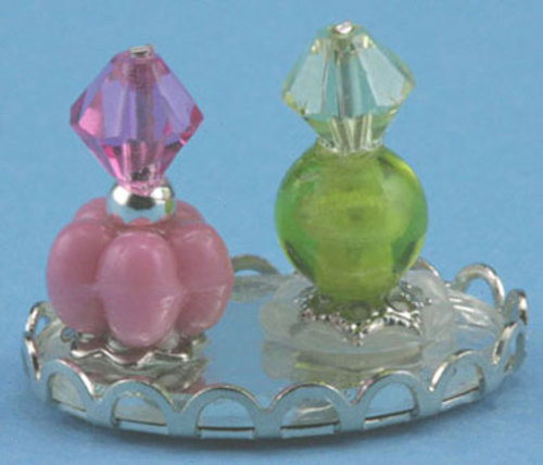 Small Perfume Tray - 2 Bottles