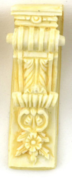 Dollhouse City - Dollhouse Miniatures Ivory Bracket Set