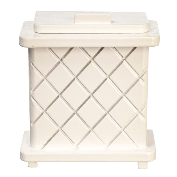Clothes Hamper - White