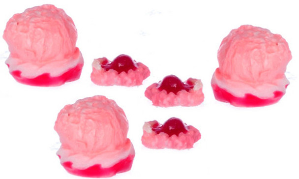 Dollhouse City - Dollhouse Miniatures Cream Filled Puff