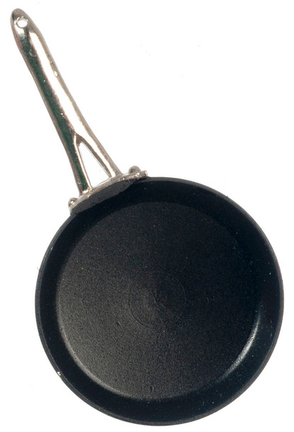 Dollhouse City - Dollhouse Miniatures Large Teflon Pan - Black