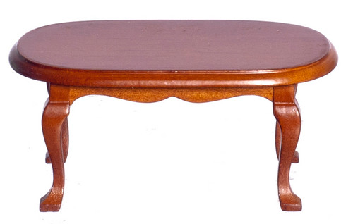 Oval Coffee Table - Walnut