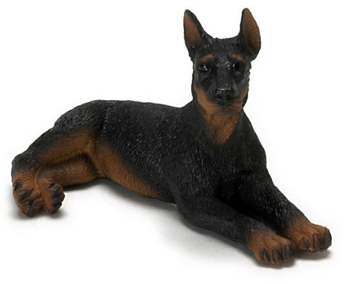 Dollhouse City - Dollhouse Miniatures Doberman