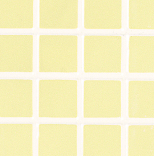 Yellow Tiles with White Grout