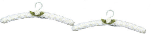 Dollhouse City - Dollhouse Miniatures Lace Hanger - White