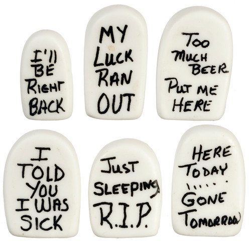 Tombstones Assorted Set