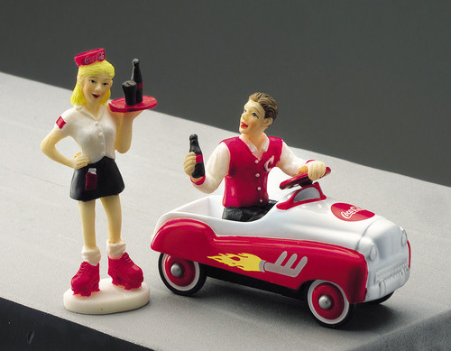 Mini Coke Champ with Figure