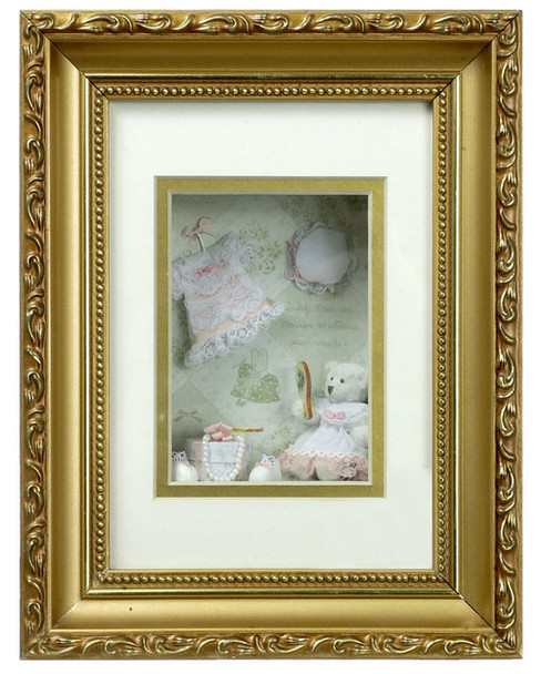 Bear with Clothes - Shadowbox