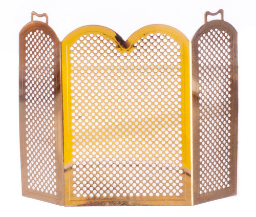 Fireplace Screen - Brass
