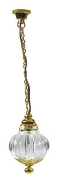 LG. Clear Bead Hanging Lamp