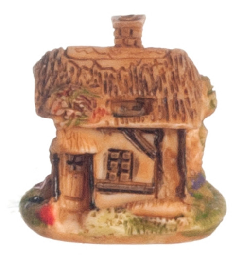 Dollhouse City - Dollhouse Miniatures Cottage - Resin
