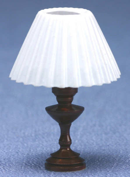 Table Lamp - White Pleat