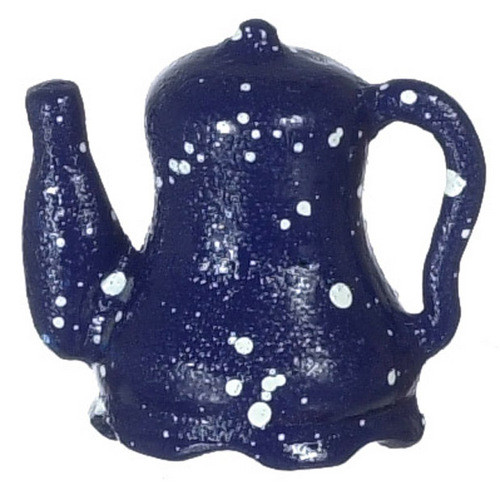 Tea - Blue Spatterware