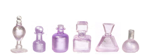 Dollhouse City - Dollhouse Miniatures Assorted Bottles Set - Lavender