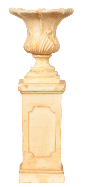 Dollhouse City - Dollhouse Miniatures Caesars Urns Large Pedestals