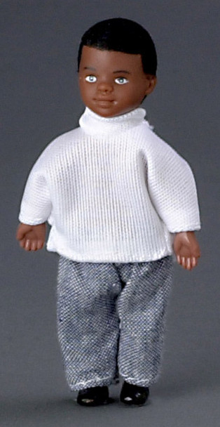 Boy with Outfit - Black