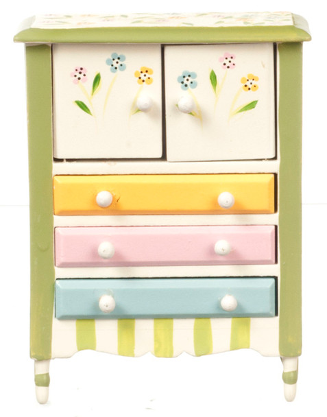 Dollhouse City - Dollhouse Miniatures Sprigtime Dresser