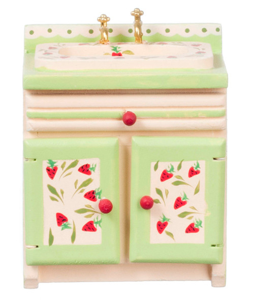 Dollhouse City - Dollhouse Miniatures Strawberry Sink