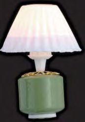 Green Base Lamp