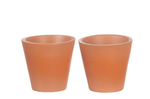 Medium Clay Pots Set - Resin