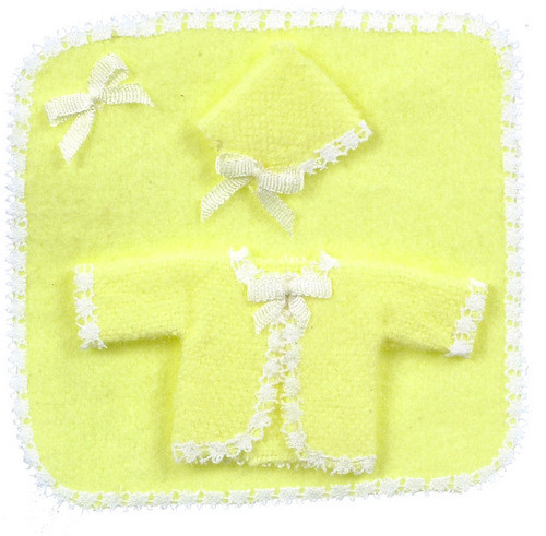 Dollhouse City - Dollhouse Miniatures Baby Gift Set - Yellow