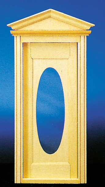 Dollhouse City - Dollhouse Miniatures Victorian Oval Door with Window