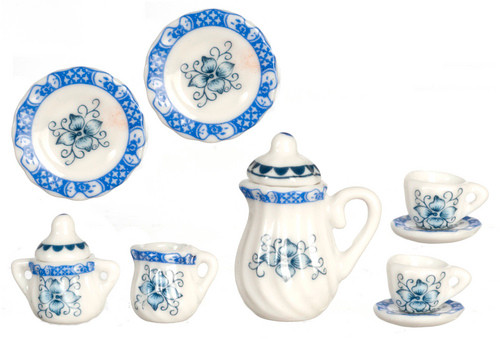 Tea Set - Blue