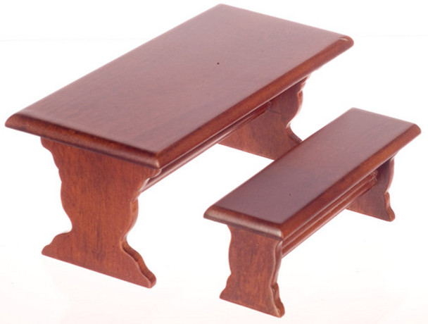 Table and Two Benches