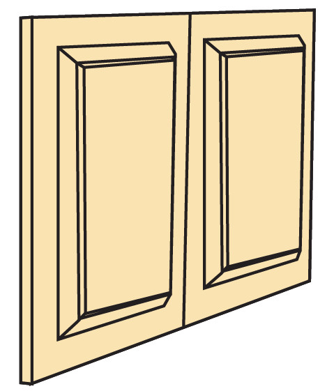 Dollhouse City - Dollhouse Miniatures Wainscot Panel
