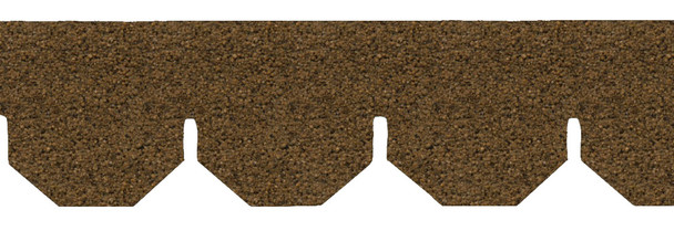 Dollhouse City - Dollhouse Miniatures Hexagonal Asphalt Shingles - Tan