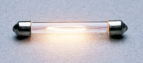 12 Volt Clear Flourette Bulb