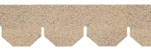 Hexagonal Asphalt Shingles - Desert Sand