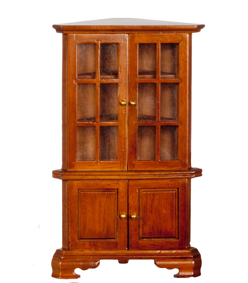 Corner Hutch - Walnut