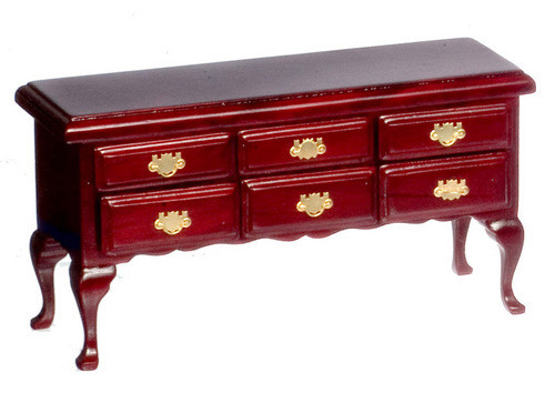 Dollhouse City - Dollhouse Miniatures Huntboard - Mahogany