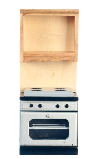 Stove and Oven with no Microwave -  Oak