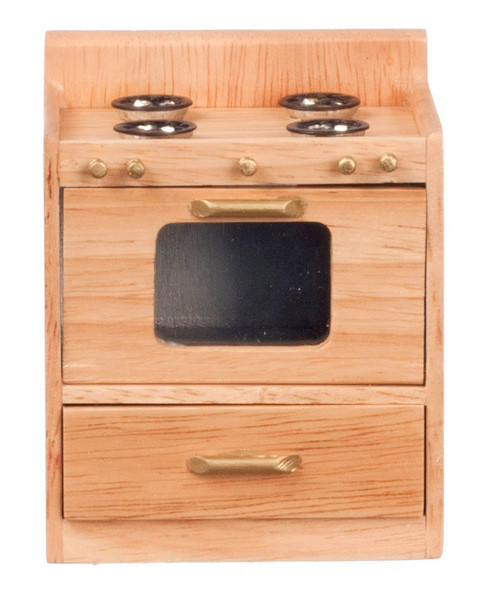 Kitchen Stove - Oak
